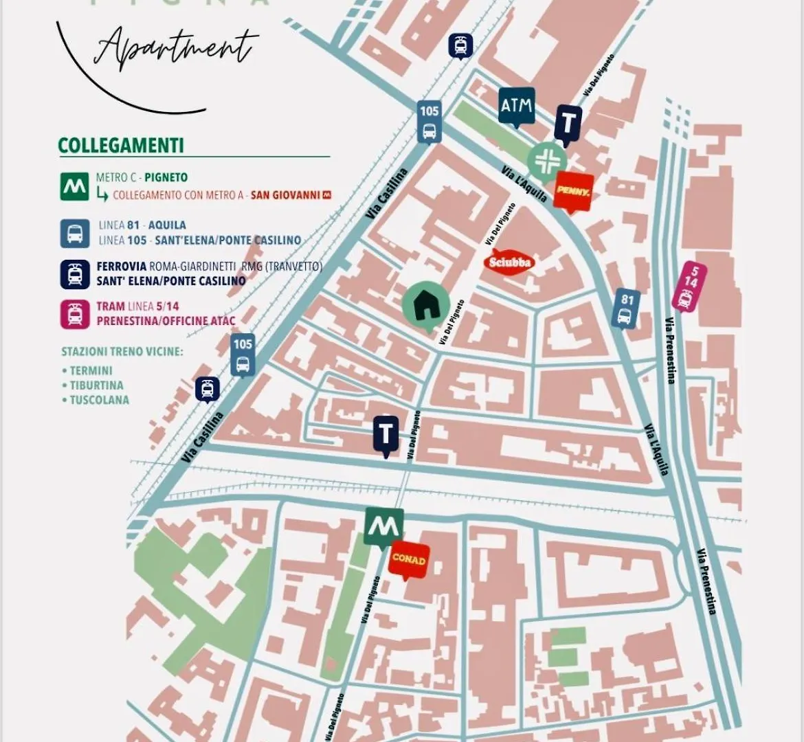 Verdepigna Apartment Rome Italië